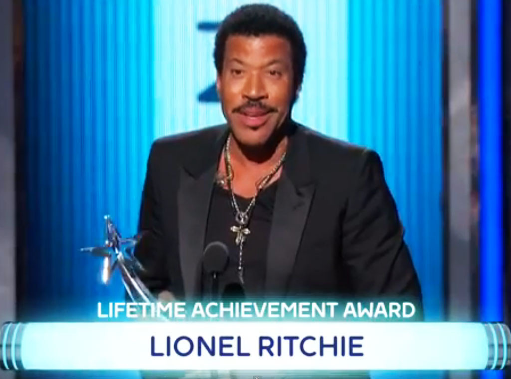 Lionel Richie, BET Awards, Misspelling Lionel Richie, BET Awards, Misspelling